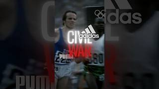 Adidas Vs Puma  Greatest Civil War  Olympics  Athletics  marketing business [upl. by Lemcke]