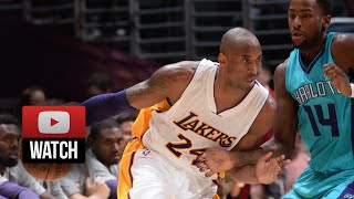 Kobe Bryant Full Highlights vs Hornets 20141109  21 Pts 6 Reb [upl. by At]