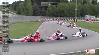 DKM2019 Deutsche KartMeisterschaft Wackersdorf DSKM Rennen 2 [upl. by Fari831]