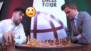 MAGNUS VS IAN NEPOMNIACHTCHI  World Rapid Chess [upl. by Eilzel]