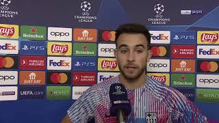 Inter Milan vs Barcelona 10  Eric Garcia post match Interview 😡 [upl. by Iturk]