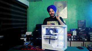 Antec C3 All White PC Build Under 1 Lakh  i5 14500  4060 8GB [upl. by Vadim]