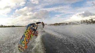 Water Ski Winter Trick Sessions [upl. by Bonns]