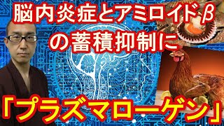 脳内炎症とアミロイドβの蓄積抑制に「プラズマローゲン」【認知症予防チャンネル・吉安】 [upl. by Obeded]