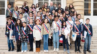 Le Conseil Municipal des Enfants en visite au Sénat [upl. by Prisca]