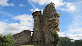 Le château de Peyrelade  Un RocherDonjon Majestueux [upl. by Dayle]