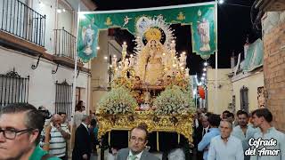 4K MULTICÁMARA Virgen de las Nieves en el Kilómetro 1 Bormujos agosto 2024 [upl. by Ayela]