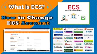 What is ECS  How we can change ECS account online  Step by Step Explained  ICICI Emandate [upl. by Carbo]