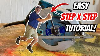 How to Change a Circular Saw Blade Step by Step [upl. by Alil787]