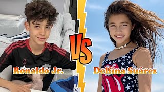 Cristiano Ronaldo Jr VS Delfina Suárez Luis Suárezs Daughter Transformation ★ From Baby To 2024 [upl. by Lorianna]