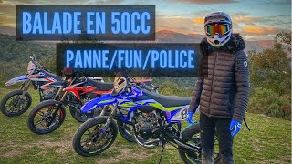 Balade en 50cc betashercofantichusqvarna [upl. by Avi360]