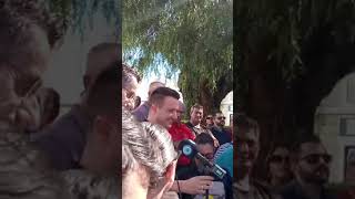 📢Concentración y lectura de manifiestos en apoyo al sector pesquero📹 plaza inmaculada de Barbate [upl. by Kellia]