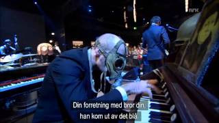 Kaizers Orchestra  Tusen Dråper Regn  Studio 1 Premiere [upl. by Ekaj]