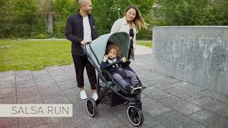 ABC Design Salsa Run Sportkinderwagen zum Laufen Joggen amp Skaten  Kollektion 2024 Emotion [upl. by Janeva105]