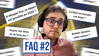 🫣 Mbappé vendu dès 2026  Du beau jeu ou des titres  On répond à vos questions  REAL MADRID [upl. by Akemit69]