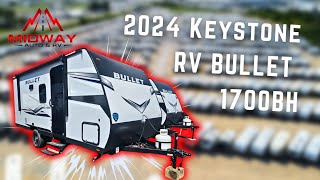 2024 Keystone RV BULLET 1700BH  Midway Auto amp RV [upl. by Yesnyl]