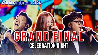 Terbaru Grand Final X factor Indonesia 2024  Special Celebration Night [upl. by Aerdnu]