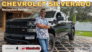 Chevrolet Silverado in Kerala  Monster Truck imported through Carnet  Chevrolet Pickup  Hilux [upl. by Abih]