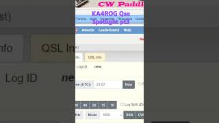 KA4ROG Qso Spotlight k5kab kilowattsandbourbon radio [upl. by Steffy]