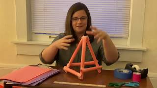 Engineering Challenge Paper Towers [upl. by Arfihs]