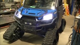 Polaris Ranger 900 Headlight Adjustment How To [upl. by Dnomyar]