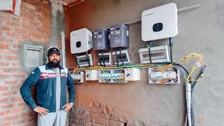 How to Install 15kw Growatt Ongrid Solar Inverter VFD Longi Himo 6 Inverex Lahore Pakistan [upl. by Littlejohn]