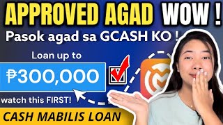 APPROVED AGAD LOAN KO AT PASOK AGAD SA GCASH CASH MABILIS LOAN APP✅ SUBUKAN KO NGA  Alyssa Nevado [upl. by Balmuth]