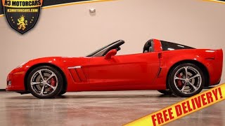 2013 CORVETTE GRAND SPORT 3LT TORCH RED 20K MILES FREE ENCLOSED DELIVERY FOR SALE R3MOTORCARSCOM [upl. by Losiram]