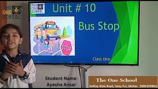 Class ONE Subject Gk Unit  10PresentationThe One School System [upl. by Anahcra]