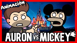 AURONPLAY ESTÁ HARTO de MICKEY MOUSE 😡🔥  Animación [upl. by Ansaev]