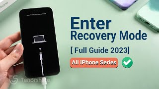 How to Put iPhone in Recovery Mode Full Guide 2024  iOS 1716 Supported [upl. by Eanram]