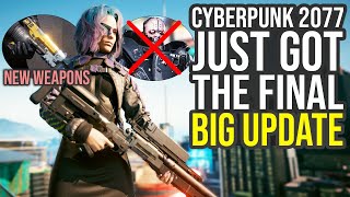 Cyberpunk 2077 Just Got The Final Big Free Update Cyberpunk 2077 21 Update [upl. by Auqenahc823]