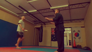 Hapkido Knife Defense  Jake Lambert  Kinetic Martial Arts [upl. by Ibrad721]