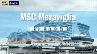 MSC Meraviglia Cruise Ship Full Walk Through Tour meraviglia msc [upl. by Tammi]