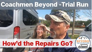 New Coachmen Beyond  Our First Repair [upl. by Ecyal]