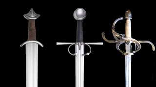 Evolution of swords through the middle ages [upl. by Anomor]