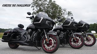 Indian Motorcycle Chief Challenger Elite and a Race Bike [upl. by Jania]