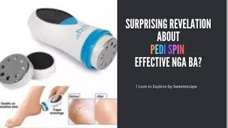 Surprising revelations about Pedi Spin for Calluses and Cracked Heel unbox product REVIEW [upl. by Walton181]