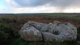 Virtual Walk  Path to Boscawenun Stone Circle [upl. by Poulter]