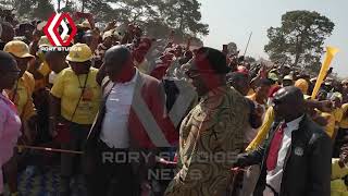 Tendai Biti arrival at CCC Rally in Marondera [upl. by Cychosz313]