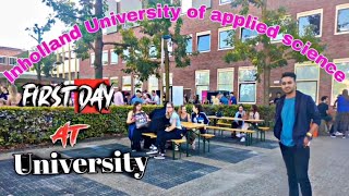 MY First Day At University Inholland Netherlands [upl. by Pinchas]