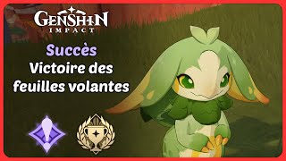 Succès  Victoire des feuilles volantes  Genshin Impact [upl. by Bel]