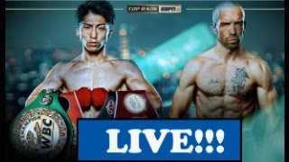 Naoya Inoue Vs TJ Doheny  Live Stream Full Fight Companion [upl. by Christel507]