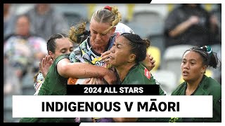 NRLW All Stars 2024  Indigenous v Maori Ferns  Full Match Replay [upl. by Asirrak]