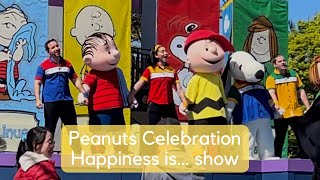 Californias Great America Happiness Is Show Peanuts Celebration [upl. by Filippo]