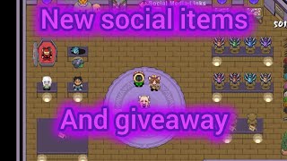 graal online classic new social items [upl. by Ayanet]