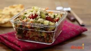 How to Make Quinoa Tabbouleh  Salad Recipes  Allrecipescom [upl. by Yliak117]