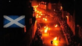 BBC Coast  Hogmanay Fireballs at Stonehaven [upl. by Hasty]