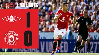 Rosenborg 10 Man Utd  Match Recap [upl. by Leona]