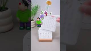 2025 is coming soon I prepared this floral desk calendar for myself Calendar 2025 [upl. by Tareyn]